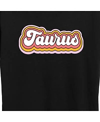 Hybrid Apparel Trendy Plus Astrology Taurus Graphic T-shirt