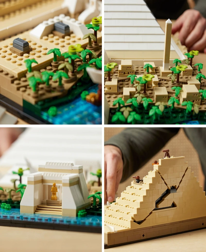 Lego Architecture Great Pyramid Of Giza 21058 Adult Toy Building Set