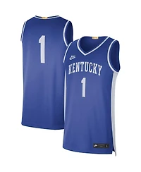 Men's Nike #1 Royal Kentucky Wildcats Limited Retro Jersey