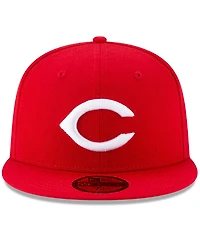 Men's New Era Red Cincinnati Reds 1990 World Series Wool 59FIFTY Fitted Hat
