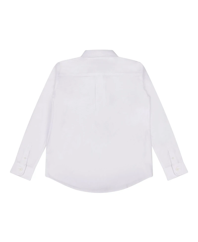 Brooks Brothers Big Boys Woven Long Sleeve Oxford Shirt