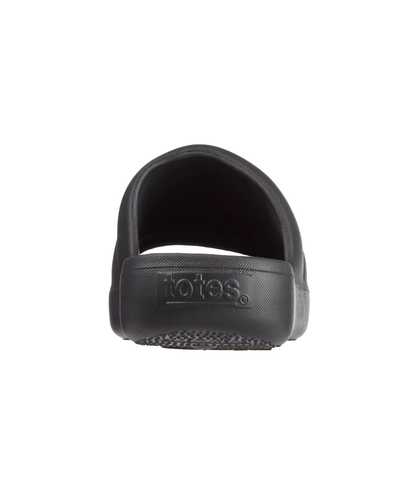 Totes Women's Molded Puffy Slide with Everywear