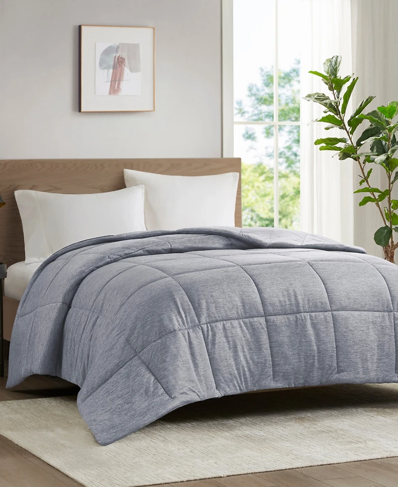 Intelligent Design Comfort Cool Jersey Knit Oversized Down Alternative Comforter