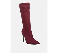 Playdate High Heeled Calf Boots
