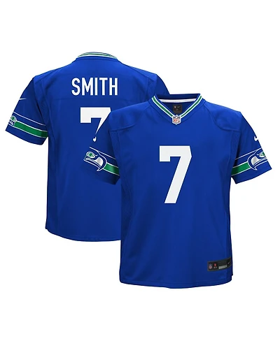 Little Boys and Girls Nike Geno Smith Royal Seattle Seahawks Game Jersey