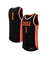 Men's Nike #1 Black Oregon State Beavers Replica Jersey Basketball