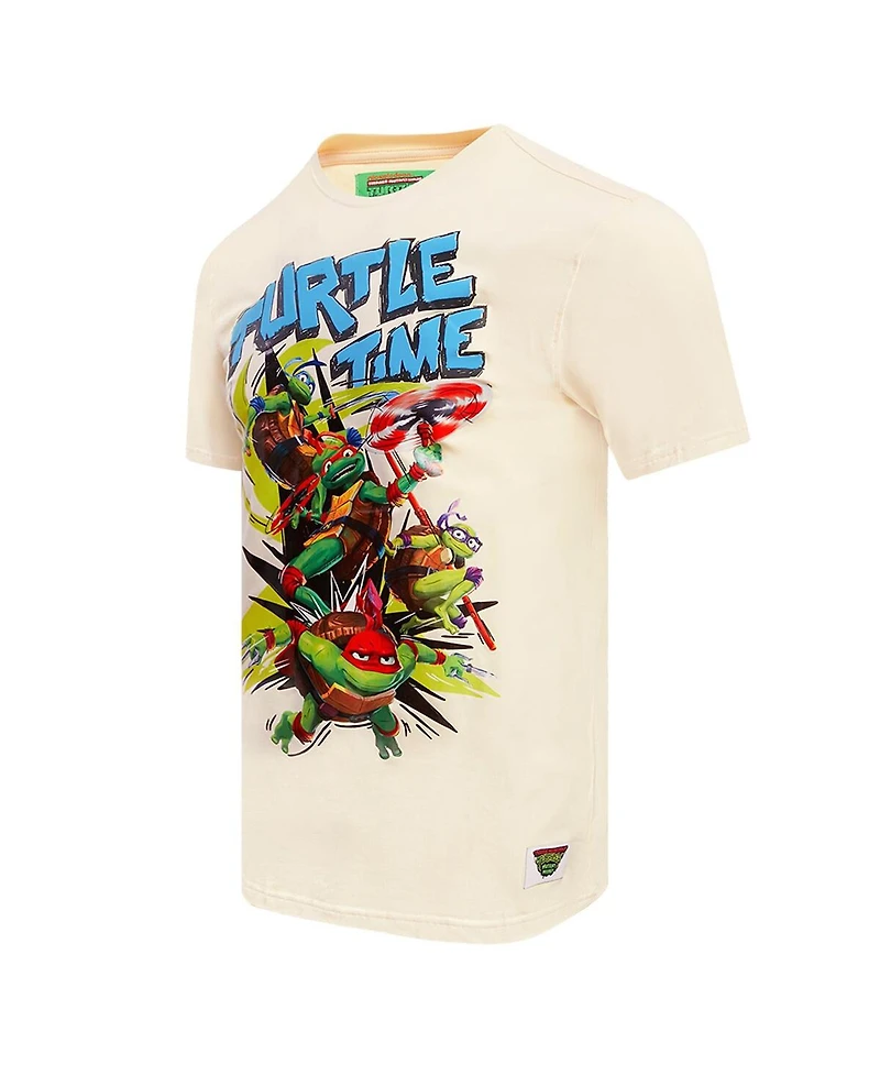 Men's and Women's Freeze Max Natural Teenage Mutant Ninja Turtles Turtle Time Graphic T-shirt