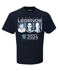Men's Checkered Flag Sports Navy Nascar Hall of Fame Class 2024 T-shirt