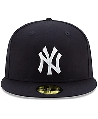 Men's New Era Navy York Yankees 2000 World Series Wool 59FIFTY Team Fitted Hat