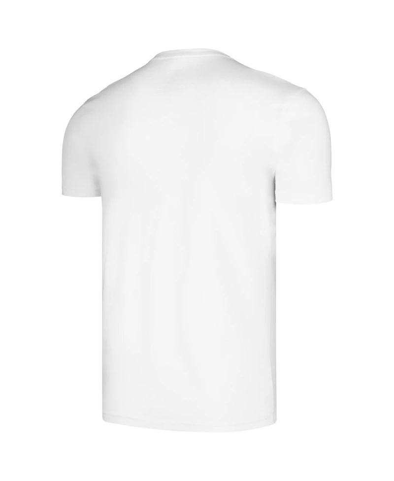 Men's White Slayer Drip Logo T-shirt