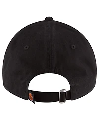 Men's New Era Black New York Knicks Team 2.0 9TWENTY Adjustable Hat