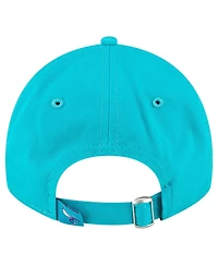 Men's New Era Teal Charlotte Hornets Team 2.0 9TWENTY Adjustable Hat