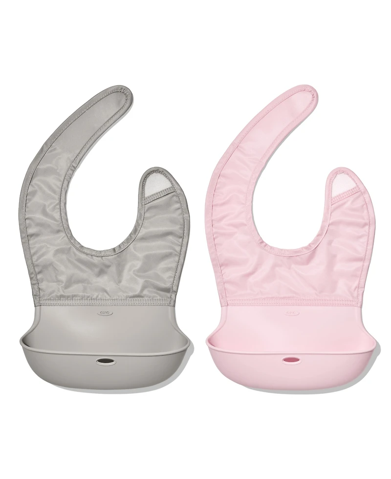 Oxo Tot Roll-Up Bib - 2 Pack