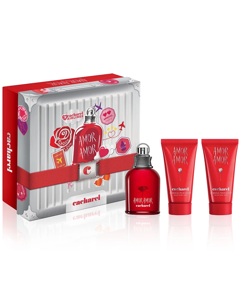 Cacharel -Pc. Amor Amor Eau de Toilette Gift Set