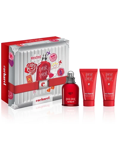 Cacharel -Pc. Amor Amor Eau de Toilette Gift Set