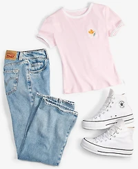 Levi's Women's Super-Low Double-Button Relaxed-Fit Denim Jean