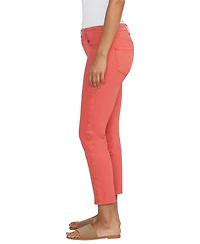Jag Women's Cassie Mid Rise Cropped Pants