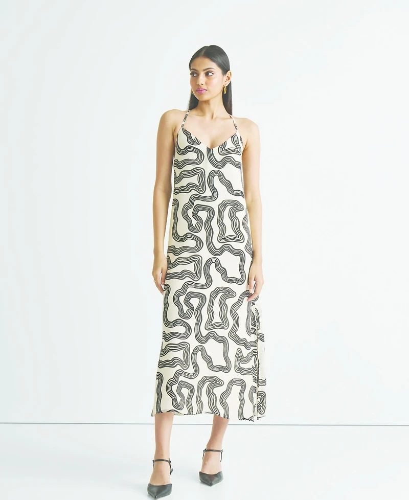 Reistor Women's Midi Slip Dress