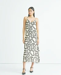Reistor Women's Midi Slip Dress