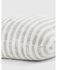 ienjoy Home Yarn Dyed Thin Stripe Decorative Pillow, 20" x
