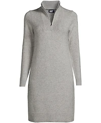 Lands' End Women's Cozy Lofty Sweater Dress