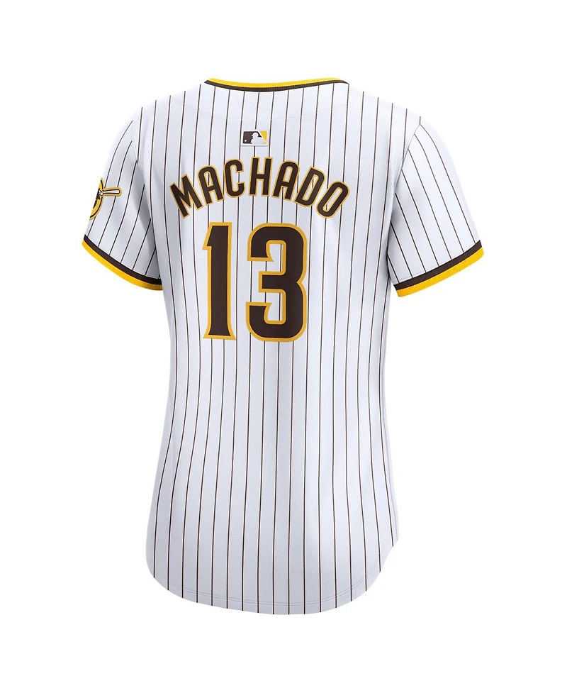Women's Nike Manny Machado White San Diego Padres Home Limited Player Jersey