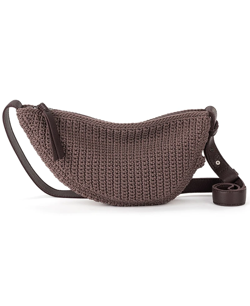 The Sak Tess Crochet Mini Crossbody Sling Bag