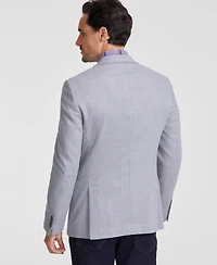 Michael Kors Men's Classic Fit Herringbone Woven Sport Coat