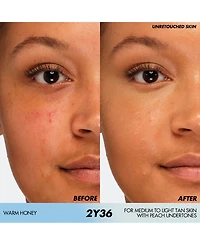 Make Up For Ever Hd Skin Hydra Glow Skincare Foundation With Hyaluronic Acid