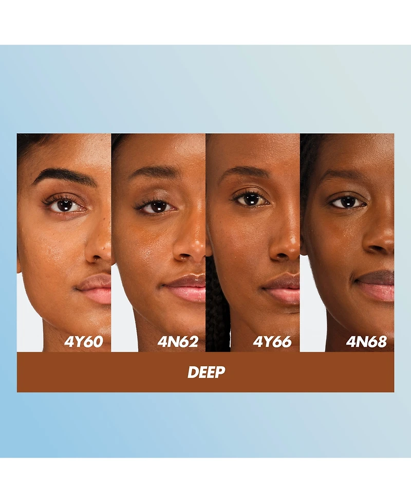 Make Up For Ever Hd Skin Hydra Glow Skincare Foundation With Hyaluronic Acid