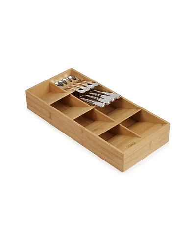 Joseph Joseph Drawerstore Large Bamboo Compact Cutlery Organizer