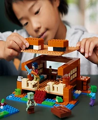 Lego Minecraft the Frog House Gaming Toy 21256, 400 Pieces