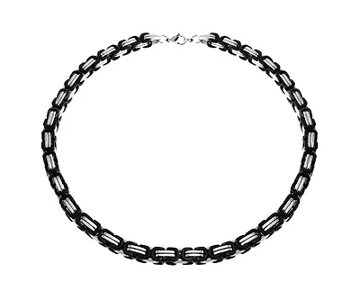 Bling Jewelry Biker Jewelry Urban Double link Flexible Heavy Chain Necklace Stainless Steel