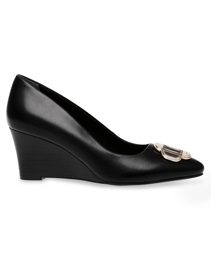 Anne Klein Women's Sophie Pointed Toe Wedge Pumps