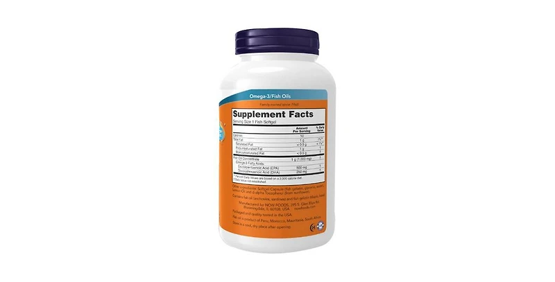 Now Foods Ultra Omega-3, 180 Softgels