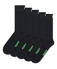 5-Pack Solid Socks