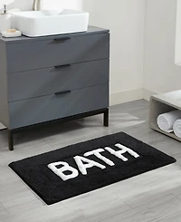 Jean Pierre Tufted Bath Rug, 21" x 34"