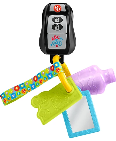 Fisher Price Play and Go Activity Keys Baby and Toddler Musical Learning Toy