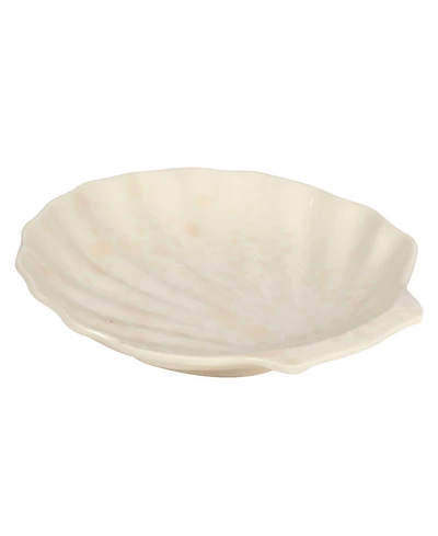 Certified International 3-d Scallop Set of 6 Shell Candy Plate, Service For 6