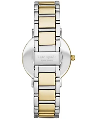kate spade new york Women's Gramercy Three-Hand Two-Tone Alloy Watch 38mm, KSW9015