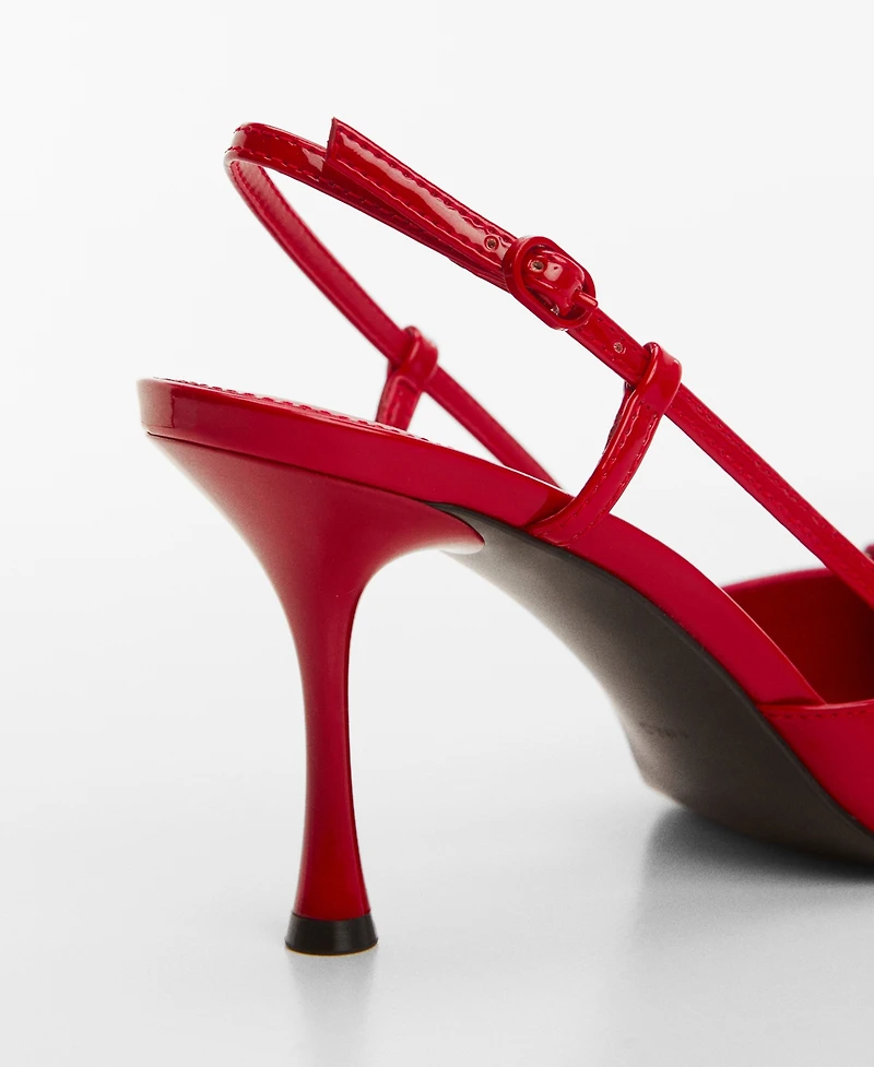 Mango Women's Sling Back Heel Shoes