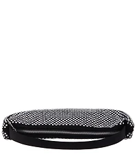 Nina Half Moon Crystal Netting Bag