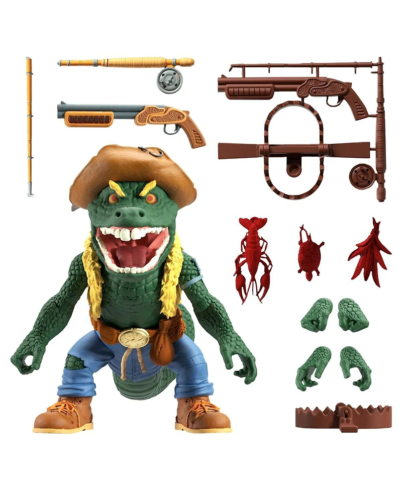 Super 7 Teenage Mutant Ninja Turtles Leatherhead Ultimates Figure - Wave 5