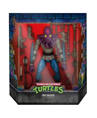Super 7 Teenage Mutant Ninja Turtles Foot Soldier Version 2 Ultimates Figure - Wave 1