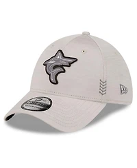 Men's New Era Cream Miami Marlins 2024 Clubhouse 39THIRTY Flex Fit Hat