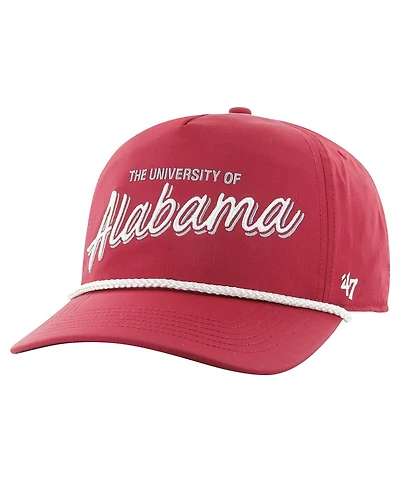 Men's '47 Brand Crimson Alabama Crimson Tide Fairway Hitch Adjustable Hat