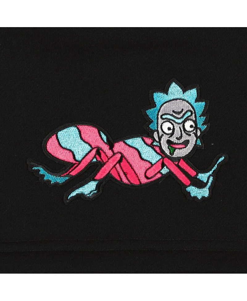 Men's Freeze Max Black Rick And Morty Shorts