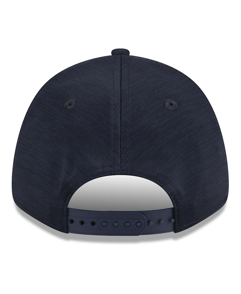Men's New Era Navy Boston Red Sox 2024 Clubhouse 9FORTY Adjustable Hat
