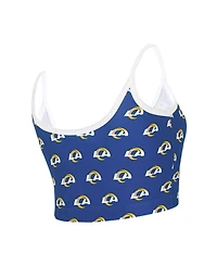 Women's Concepts Sport Royal Los Angeles Rams Gauge Lounge Bralette