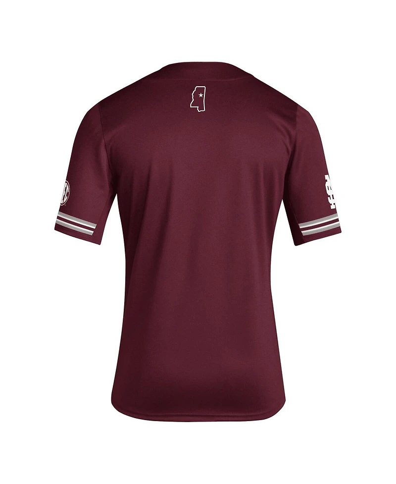 Adidas Men's Mississippi State Bulldogs Replica Baseball Jersey